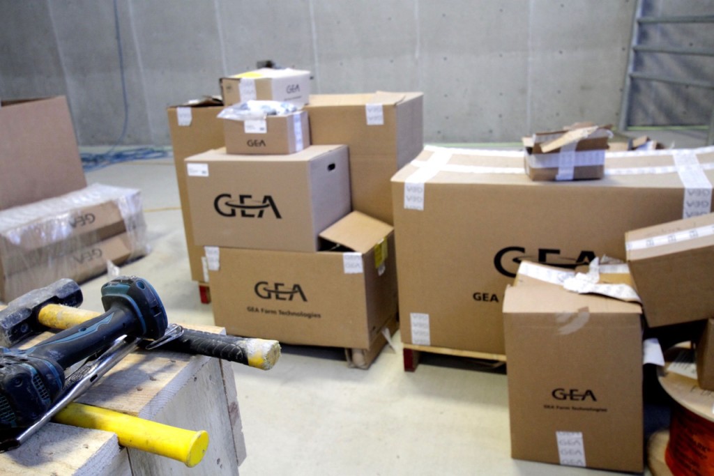 More Boxes of GEA Equipment